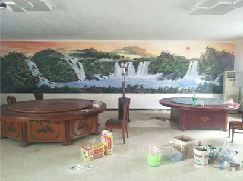 威宁墙绘-写实风景