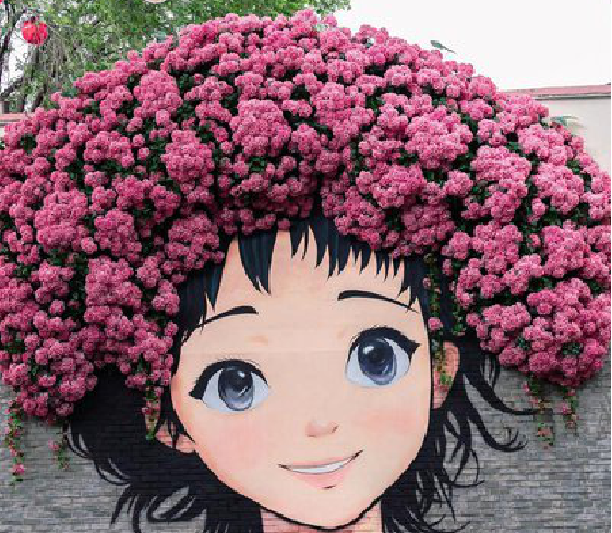 威宁墙体彩绘-网红墙打卡