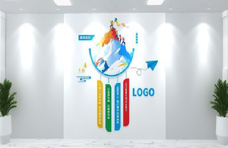 威宁公司企业形象墙的工艺材料有哪些？