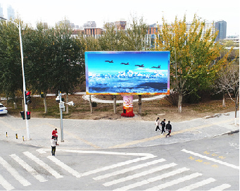 威宁户外大屏广告投放要点。