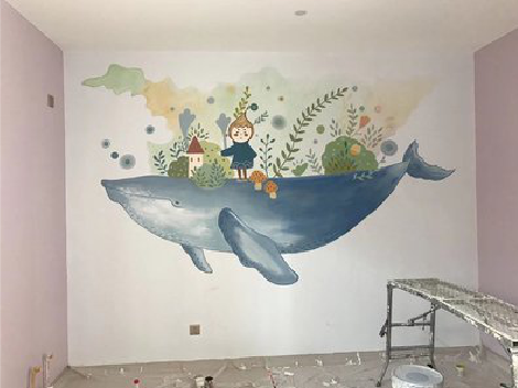 威宁手绘墙的特点及优势。