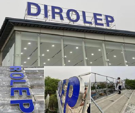 威宁楼顶发光字安装的注意事项。